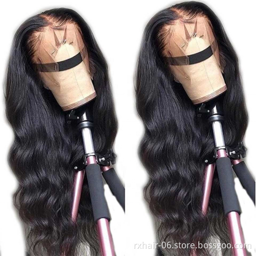 Vendors Wholesale Glueless Long Pretty Pre Plucked, Cheap Swiss Virgin Hair, Woman Body Wave Brazilian Human Lace Front Hair Wig